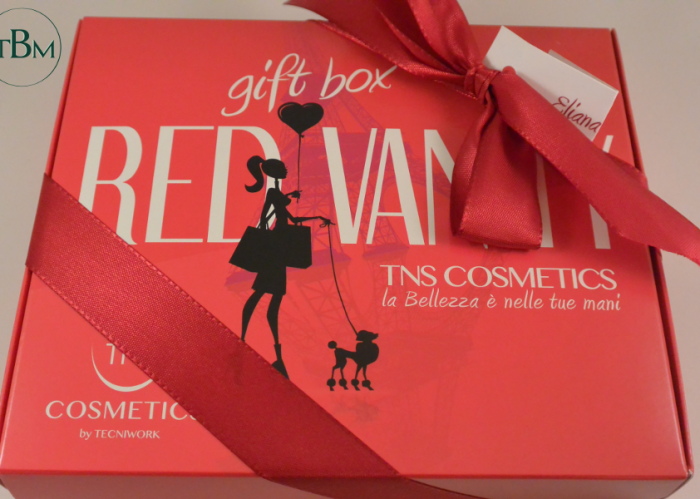 TNS red vanity gift box