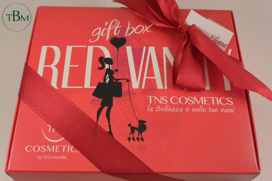 TNS red vanity gift box